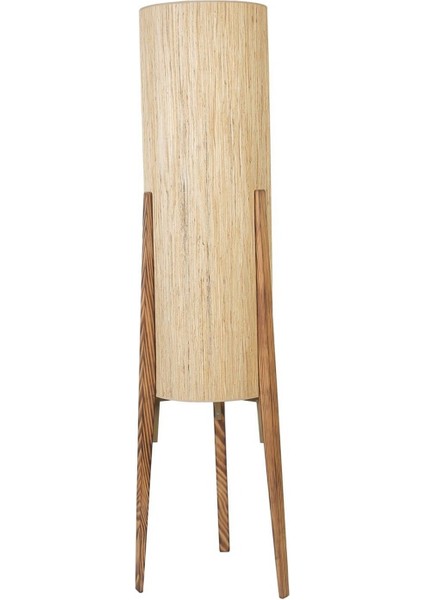 Navas Yanık Lambader Bambu 010 Abajurlu