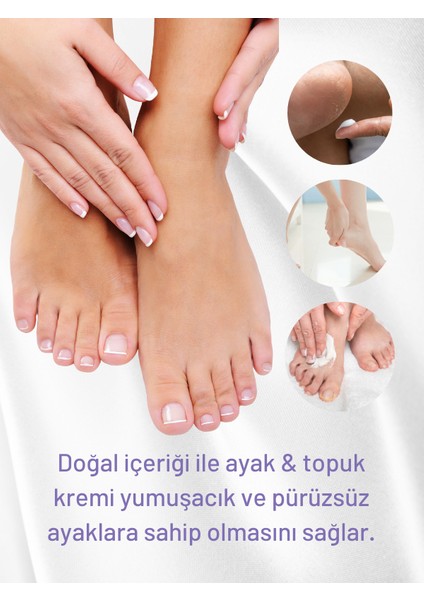 Kuru Ve Yıpranmış Ayaklar & Topuklar Için Çatlak Tamir Edici Ayak Ve Topuk Kremi Foot Therapy 100 Ml