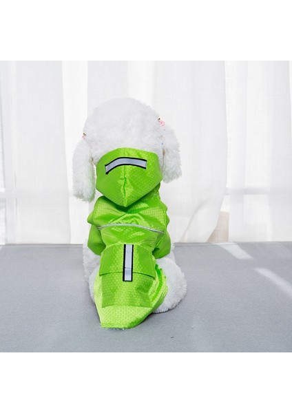 Evcil Hayvan Yağmurluğu Gece Yansıtıcı Şerit Yağmurluk (Yurt Dışından)