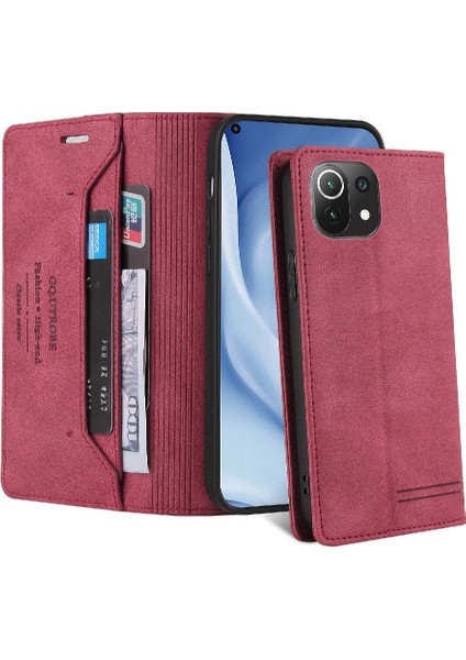 Xiaomi 11 Lite Premium Deri Iki Kart Yuvaları Premium Deri (Yurt Dışından)