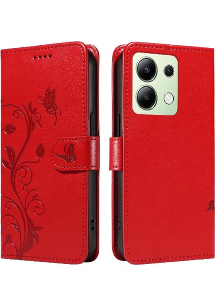 Xiaomi Redmi Not 13 4g Için Kılıf El Kayışı ile Yüksek Kaliteli Deri ve (Yurt Dışından)