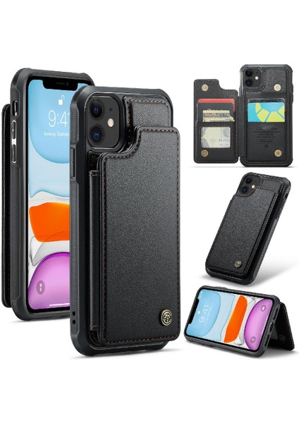 IPhone 11 Kart Tutucu Pu Deri Rfıd Engelleme Için Caseme Cüzdan Kılıf (Yurt Dışından) fırsatları