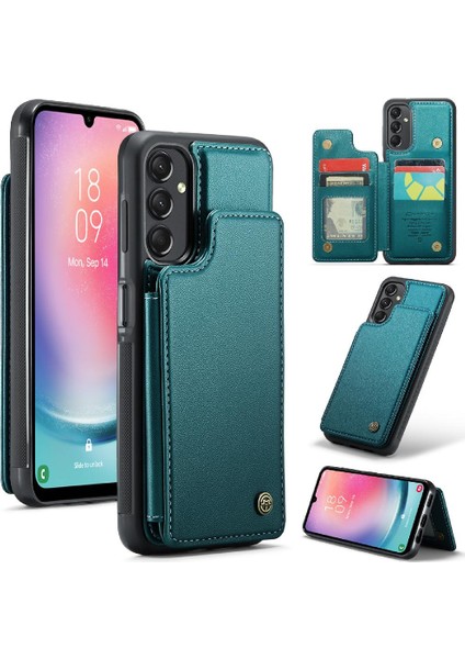 Samsung Galaxy A24 4g Pu Deri Rfıd Engelleme Için Ince Cüzdan Kılıf (Yurt Dışından) fırsatları