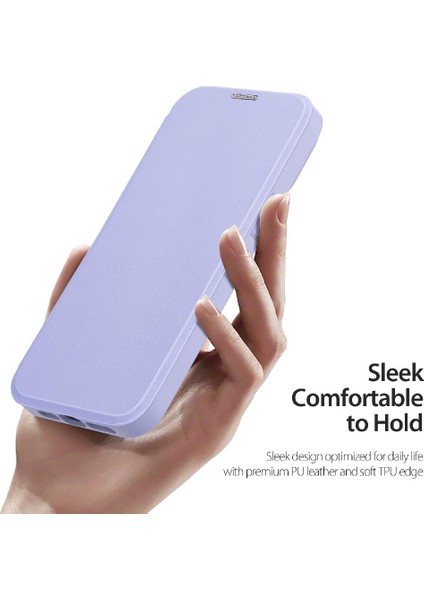 Rfıd Engelleme Kart Yuvası Pu Kapak ile IPhone 14 Pro Max Için Duducase Durumda (Yurt Dışından)