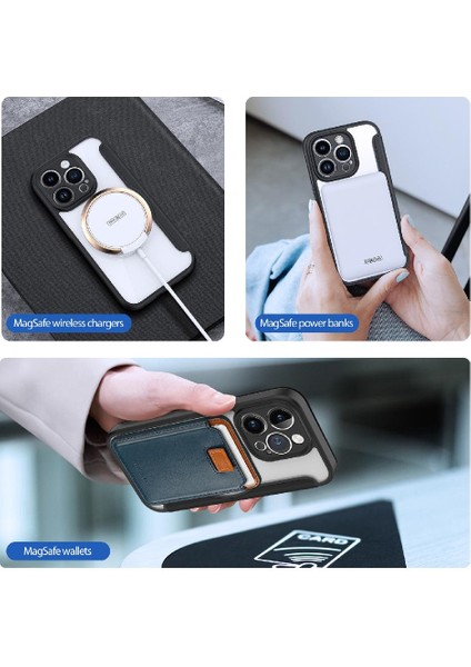 IPhone 14 Için Duducase Durumda Pro Darbeye Tam Koruyucu Kapak Folio Pu (Yurt Dışından)