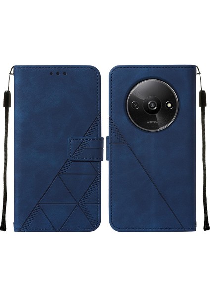 Xiaomi Redmi A3 Flip Folio Kitap Koruyucu Kredi Kartı Tutucu Pu (Yurt Dışından)