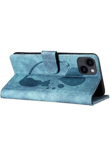 IPhone 14 Için Kılıf Artı Cüzdan Durumda Kart Cep Flip Folio Tutucu Kapak (Yurt Dışından)