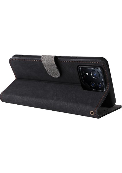 Asus Rog Telefon 8 Rfıd Engelleme Flip Folio Cüzdan Kart Yuvaları Kapak Için Kılıf (Yurt Dışından)