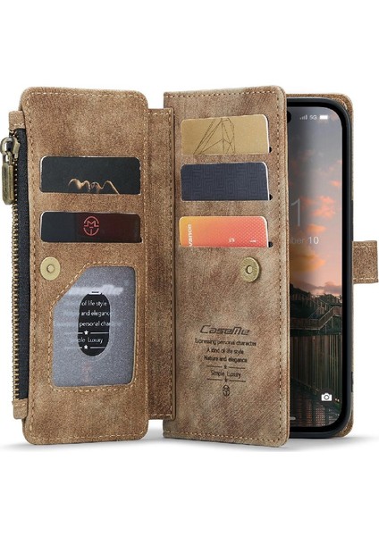 IPhone 14 Pro Sürücüleri Lisans Kartı Yuvaları Cüzdan Durumda IPhone Için (Yurt Dışından)