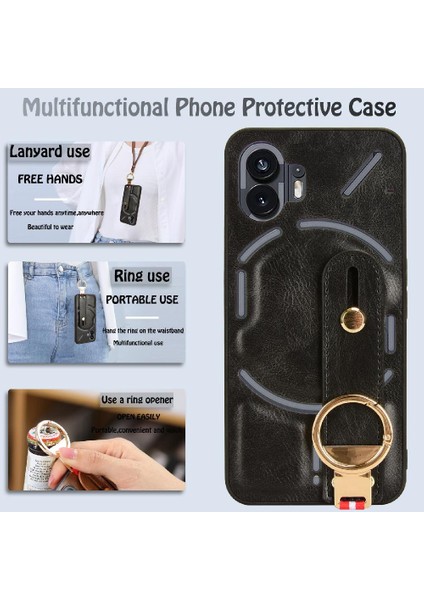 Nothing Kılıf Telefon 2 Kolaylık Uyumluluk Bilek Kayışı Premium Pu (Yurt Dışından) modelleri