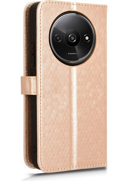Xiaomi Redmi A3 Geometrik Desen Manyetik Toka Deri Cüzdan (Yurt Dışından) indirimleri