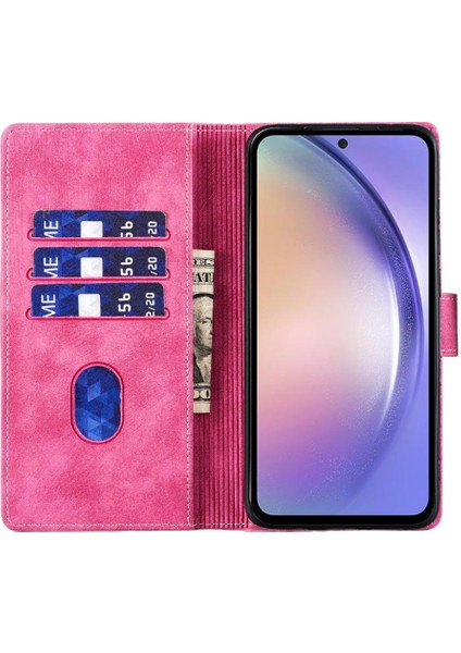 Samsung Galaxy Için Kılıf A52S 5g Flip Folio Kart Cep Tutucu Kapak Kedi (Yurt Dışından)