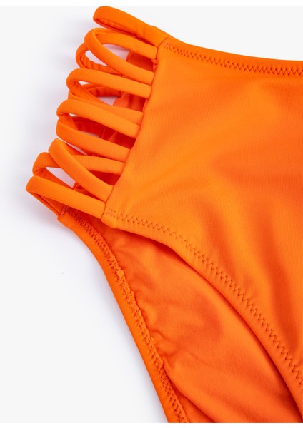 Yüksek Bel Bikini Altı Yanları Pencere Detaylı Dar Kalıp modelleri