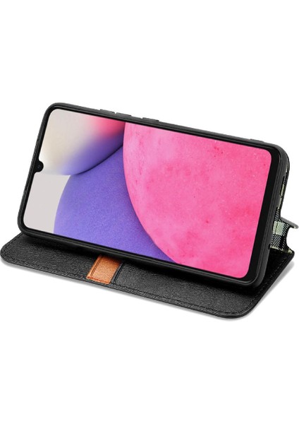 Samsung Galaxy A33 5g Kılıf Için Kılıf Moda Tasarımı Zarif Flip (Yurt Dışından) modelleri
