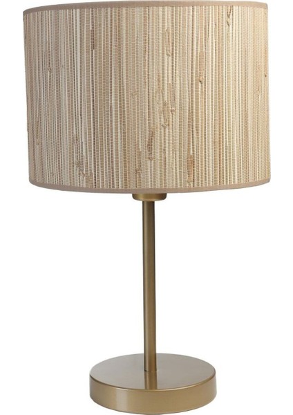 Bambu 09 Abajurlu Masa Lambası Eskitme