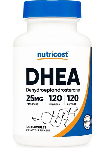 Nutricost 25 Mg Dhea Testo 120 Capsules