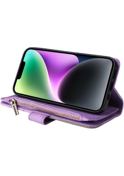 Kart Yuvası Standı Dokuz Kart ile IPhone 15 Kickstand Koruyucu Kılıf (Yurt Dışından) indirimleri