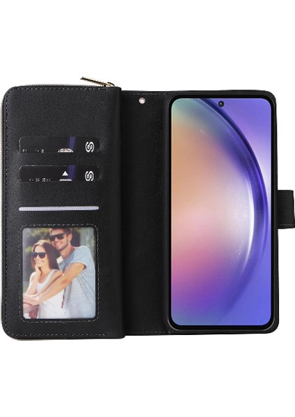 Samsung Galaxy 9 Kart Tutucu Cüzdan Durumda 9 Kart Yuvaları ile (Yurt Dışından) fırsatları