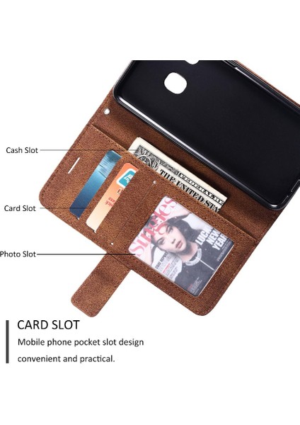 Samsung Galaxy A20E Cüzdan Flip Folio Darbeye Manyetik Pu Kart (Yurt Dışından)