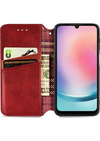 Samsung Galaxy A24 4g Için Kılıf Moda Tasarım Cüzdan Fonksiyonu Kapak Çevirin (Yurt Dışından) indirimleri