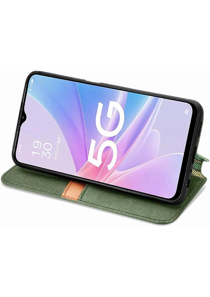 Oppo A78 Zarif Iş Moda Tasarım Deri Kılıf Flip Için Kılıf (Yurt Dışından)