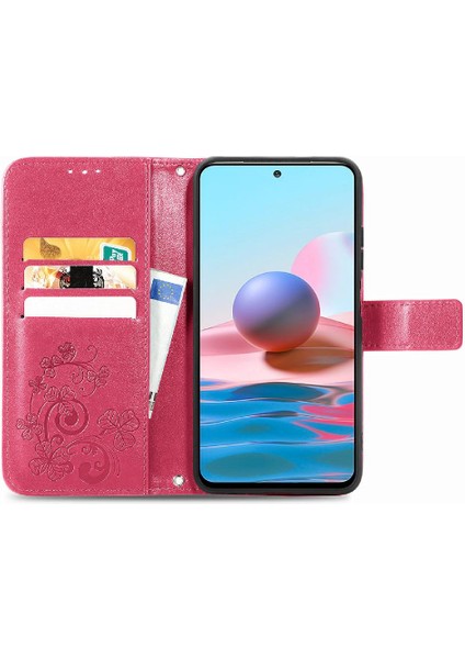 Xiaomi Redmi Için Not 10 4g Dört Yapraklı Yonca Kısa Kayış Kapak Çevirin (Yurt Dışından) fırsatları