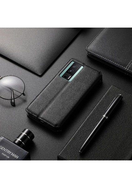 Xıaomı Redmi Için Kılıf K60 Moda Tasarım Deri Kılıf Kapak Çevirin Iş (Yurt Dışından) modelleri