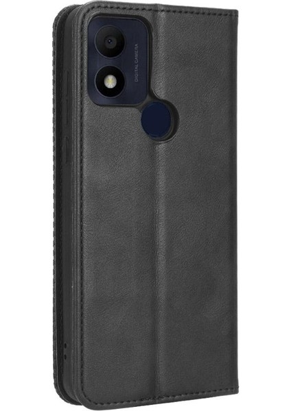 Tcl 305I Manyetik Kapatma Cüzdan Pu Deri Için Kılıf (Yurt Dışından)