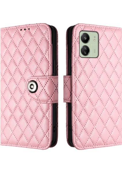 Xiaomi Redmi 13C 4g Için Kılıf Cüzdan Kapak Bilek Şerit Darbeye Şık (Yurt Dışından)
