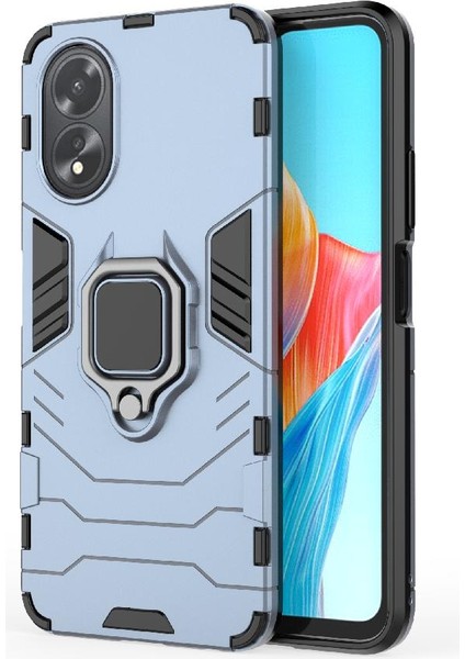 Oppo A38 4g Darbeye Kapak Için Kılıf 360 &deg; Dönen Halka Kickstand Askeri (Yurt Dışından)
