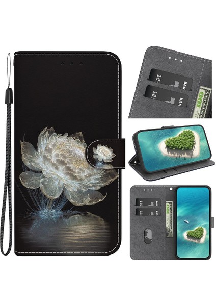 Tecno Spark 20 Pro Artı 4g Pu Deri Kart Yuvaları Manyetik Kapatma Için Kılıf (Yurt Dışından)