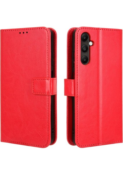 Samsung Galaxy A05S Için Kılıf Cüzdan Kapak Çevirin Kart Tutucu Manyetik (Yurt Dışından)