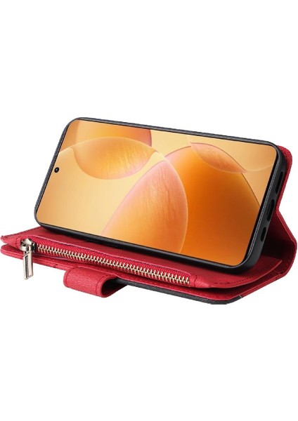 Xiaomi Poco X6 Pro 5g Dokuz Kart Yuvaları ile Kickstand Koruyucu Kılıf (Yurt Dışından)