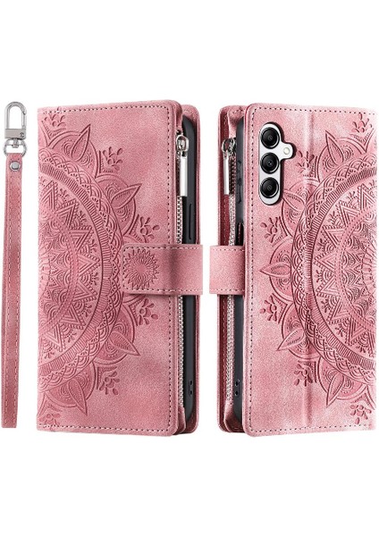 Samsung Galaxy A24 4g Alüminyum Metal Logo Karbon Fiber Pu ile Kılıf (Yurt Dışından)