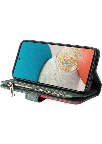 Samsung Galaxy A53 5g Kickstand Koruyucu Fermuar Cüzdan Tarzı (Yurt Dışından) fırsatları