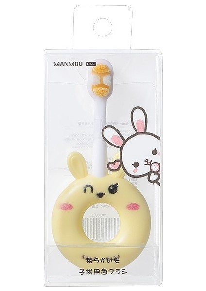 Çocuk Diş Fırçası Tek Paket 1-3 Yaş Karikatür Sevimli Tavşan Yumuşak Saç Bebek Diş Fırçası (Yurt Dışından)