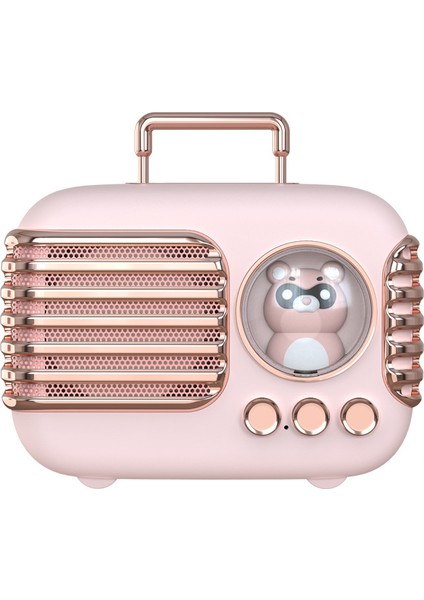 Mini Taşınabilir Bavul Sevimli Hayvan Bluetooth Hoparlör (Yurt Dışından)