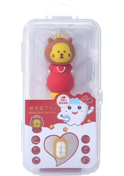 Karikatür On Bin Saç Çocuk Diş Fırçası Tek Paket 2-6 Yaş Bebek Silikon Saplı Ince Yumuşak Kıllı Diş Fırçası (Yurt Dışından)