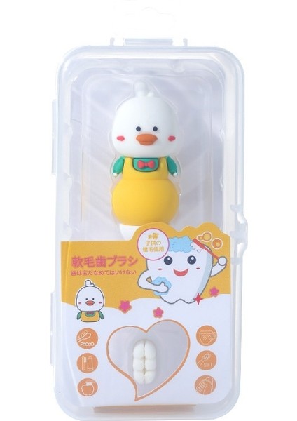 Karikatür On Bin Saç Çocuk Diş Fırçası Tek Paket 2-6 Yaş Bebek Silikon Saplı Ince Yumuşak Kıllı Diş Fırçası (Yurt Dışından)