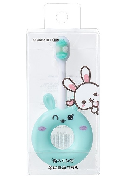 Çocuk Diş Fırçası Tek Paket 1-3 Yaş Karikatür Sevimli Tavşan Yumuşak Saç Bebek Diş Fırçası (Yurt Dışından)