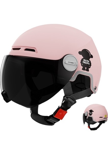 Güneş Korumalı Motosiklet Tüm Sezon Yarım Kask (Yurt Dışından)