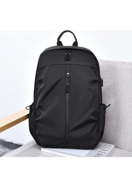 Erkekler Için Büyük Kapasiteli Sırt Çantası 2023 Basit Rahat ve Atmosferik Iş Bilgisayar Çantası Erkekler Için Modaya Uygun Açık Hava Seyahati Sırt Çantası (Yurt Dışından)