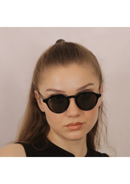Charlotte Black -Black - Cam Yeşil Güneş Gözlüğü
