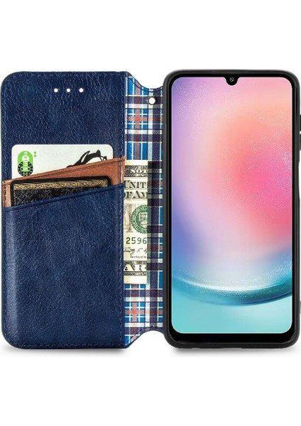 Samsung Galaxy A24 4g Için Kılıf Moda Tasarım Cüzdan Fonksiyonu Kapak Çevirin (Yurt Dışından) fiyatları