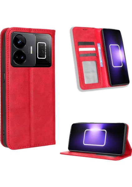 Realme Gt Neo 5 Cüzdan Pu Deri Manyetik Kapatma Için Kılıf (Yurt Dışından) indirimleri