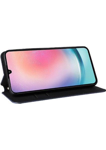 Samsung Galaxy S24 Kart Yuvaları Tutucu Pu Deri 3D Desen (Yurt Dışından) modelleri