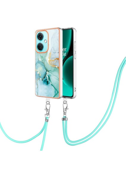 Oneplus Nord Ce 3 Tampon Mermer Crossbody Kordon Askısı Yumuşak (Yurt Dışından)