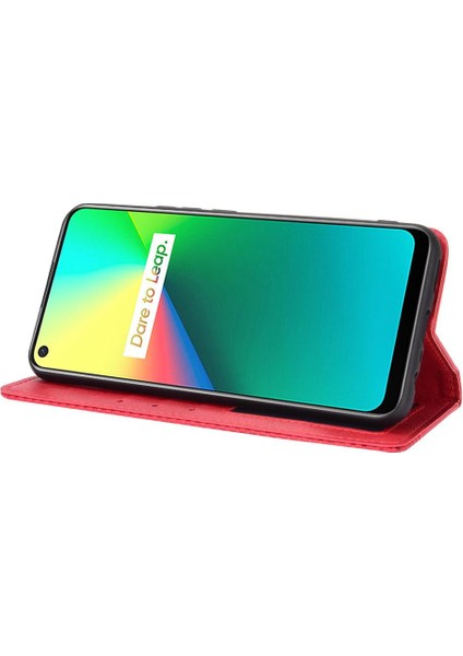 Realme C17 Pu Deri Cüzdan Manyetik Kapatma Için Kılıf (Yurt Dışından) modelleri