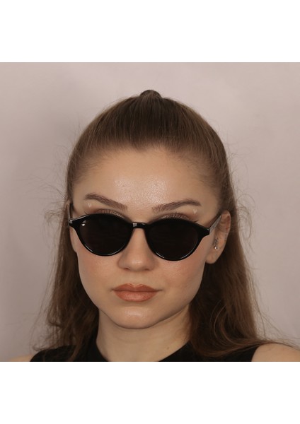 Sophia Black -Black - Cam Füme Güneş Gözlüğü