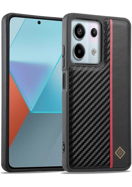 Xiaomi Redmi NOTE13 Pro 4g Yüksek Kalite Klipsiz 2-In-1 Alt Pu (Yurt Dışından)